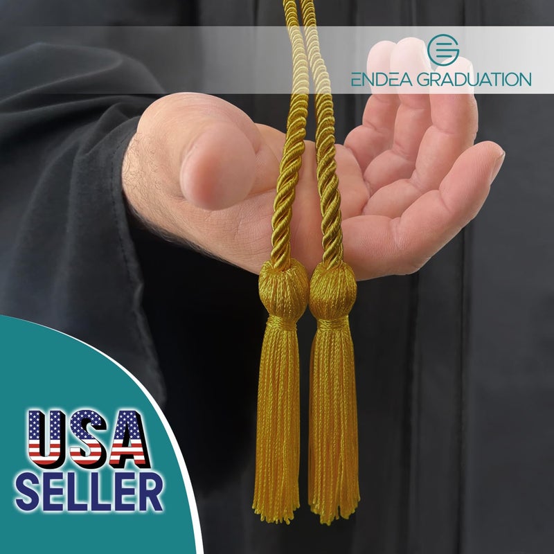 Endea Graduation Double Honor Cord (Antique Gold) - Image 2